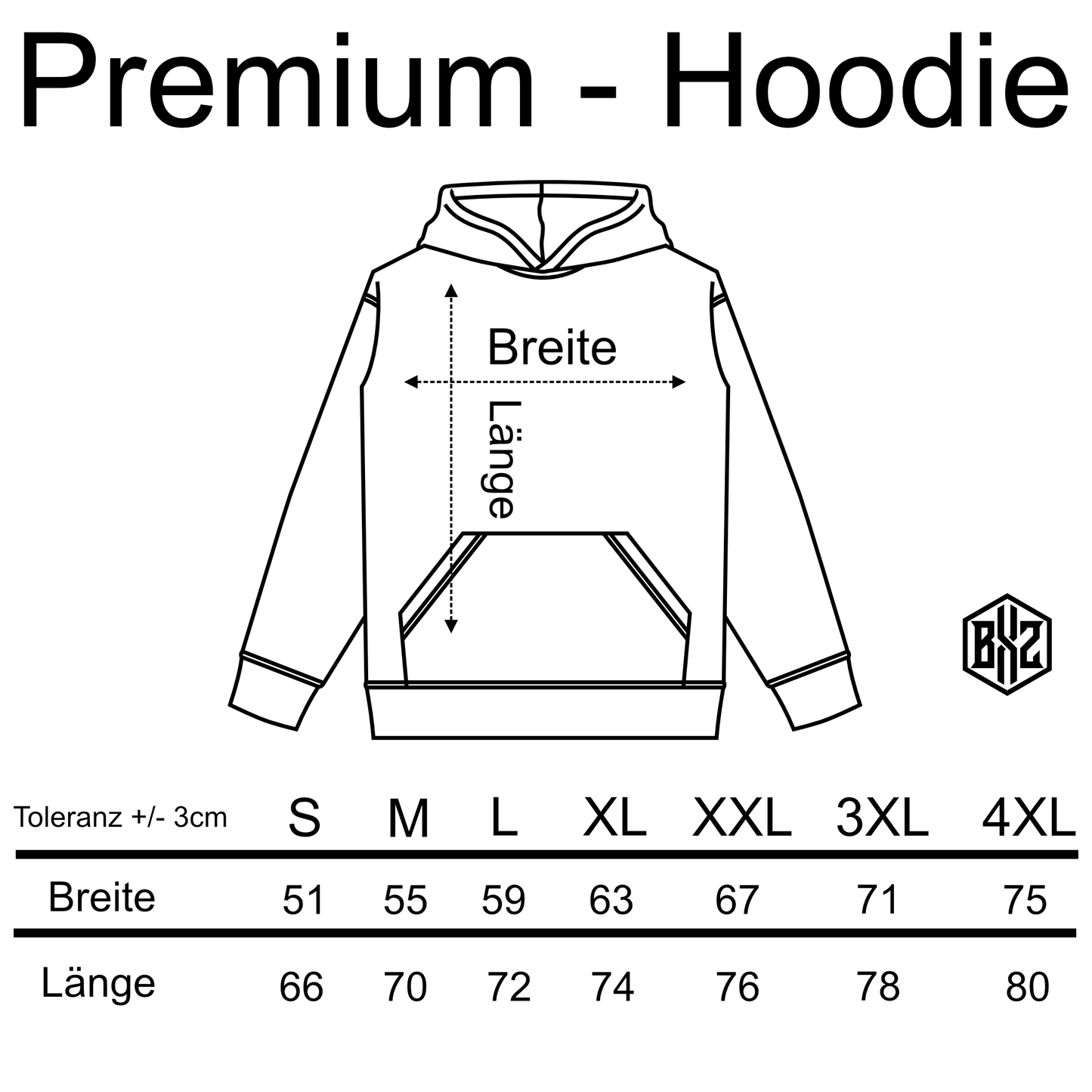 Steuerzahler / Bürger 2. Klasse Premium Hoodie